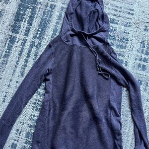 Artisan Ny Navy Hooded Sweater